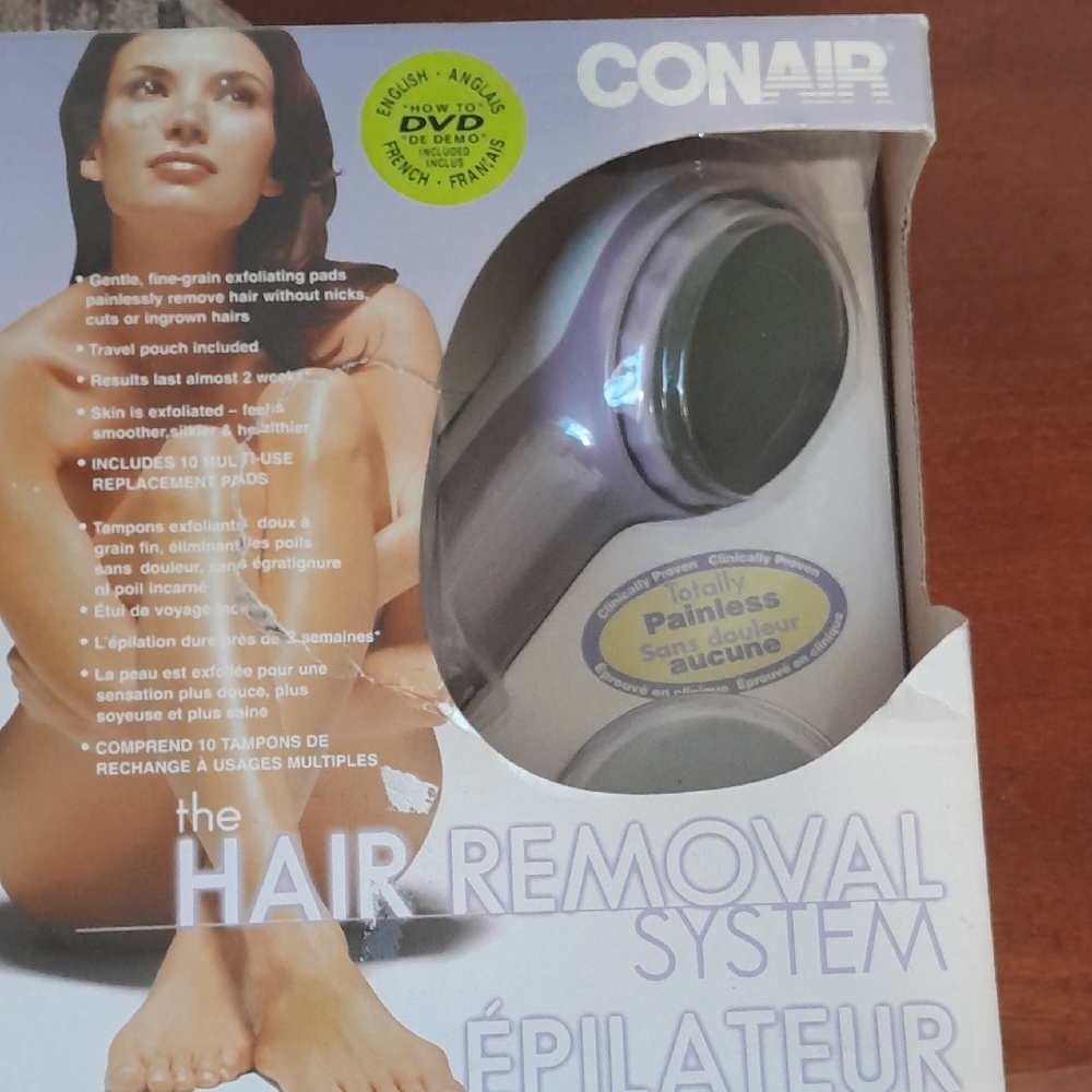 Conair Hair Removal System - Silver